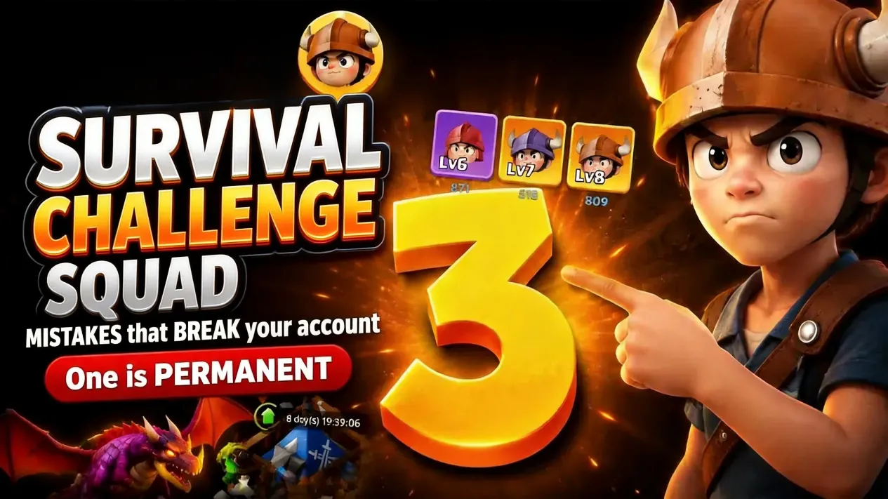 Survival Challenge squad fighting post-apocalyptic enemy waves