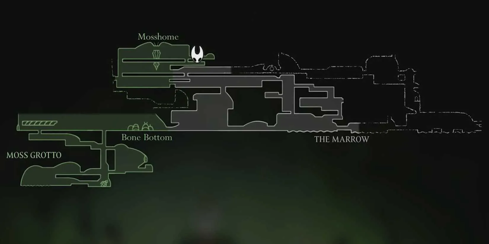 The Moss Druid location in Mosshome