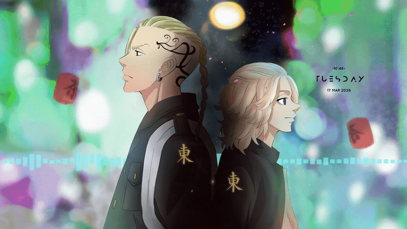 迈克伊与德拉肯《东京复仇者》4K
