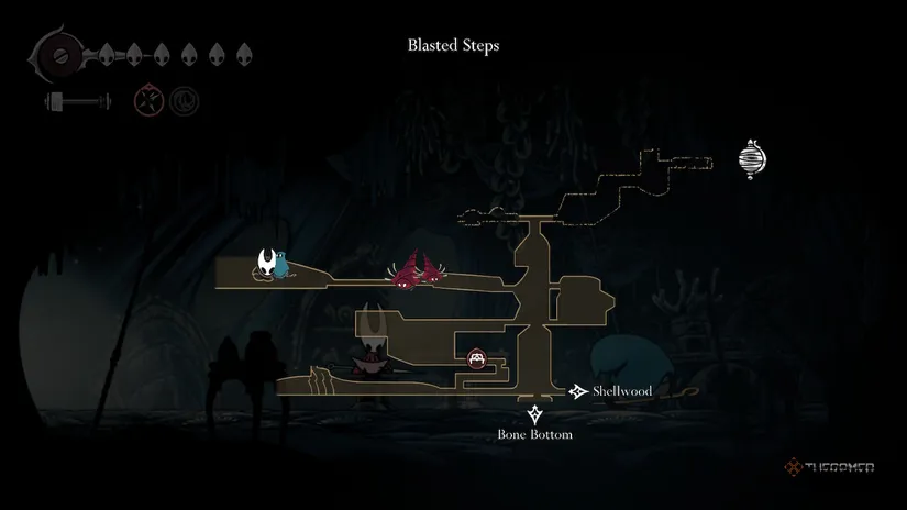 The Great Conchflies arena in the Blasted Steps