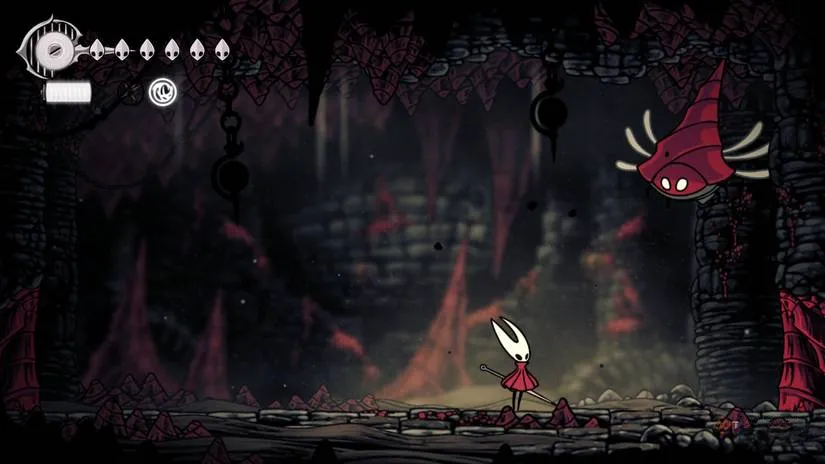 Pin Shot projectile ricocheting off the arena walls