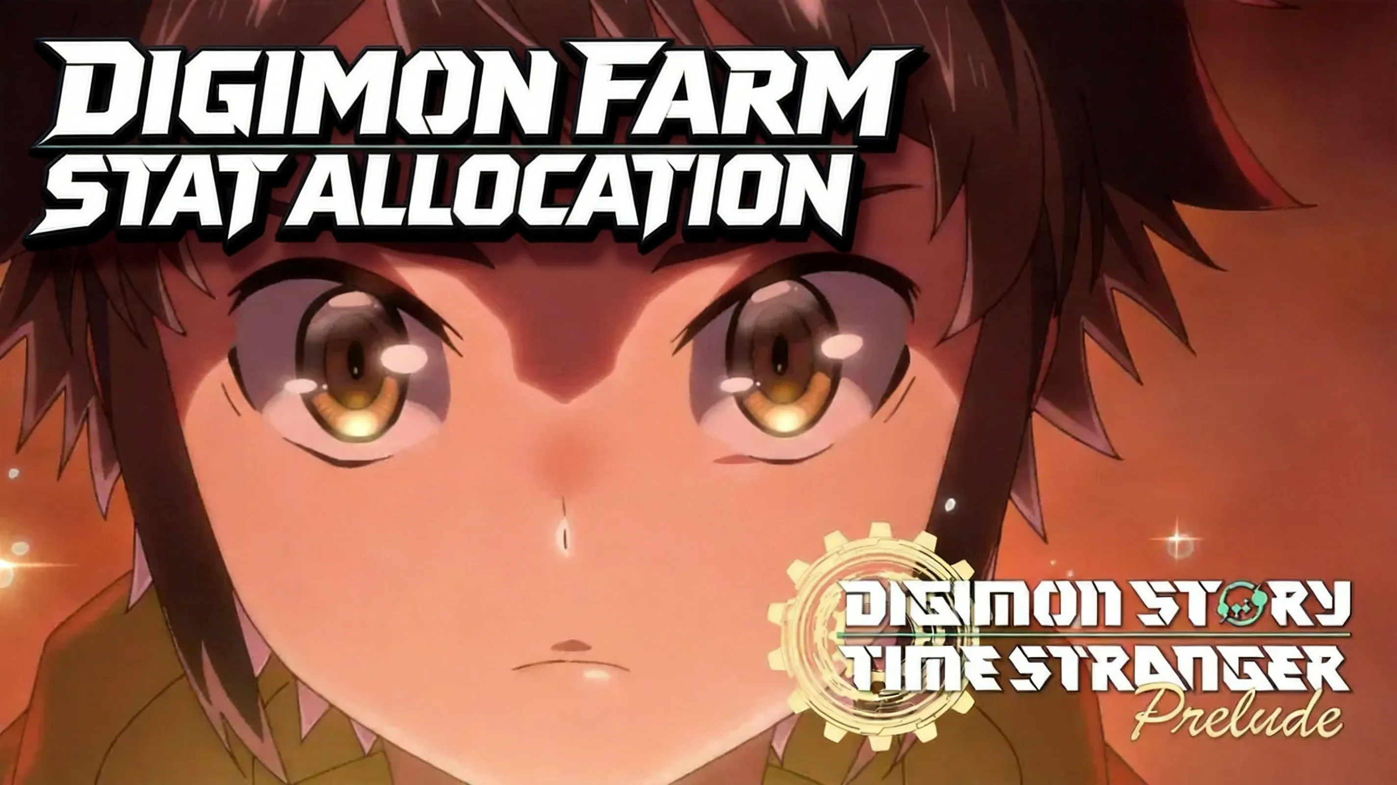 Digimon farm stat allocation menu interface
