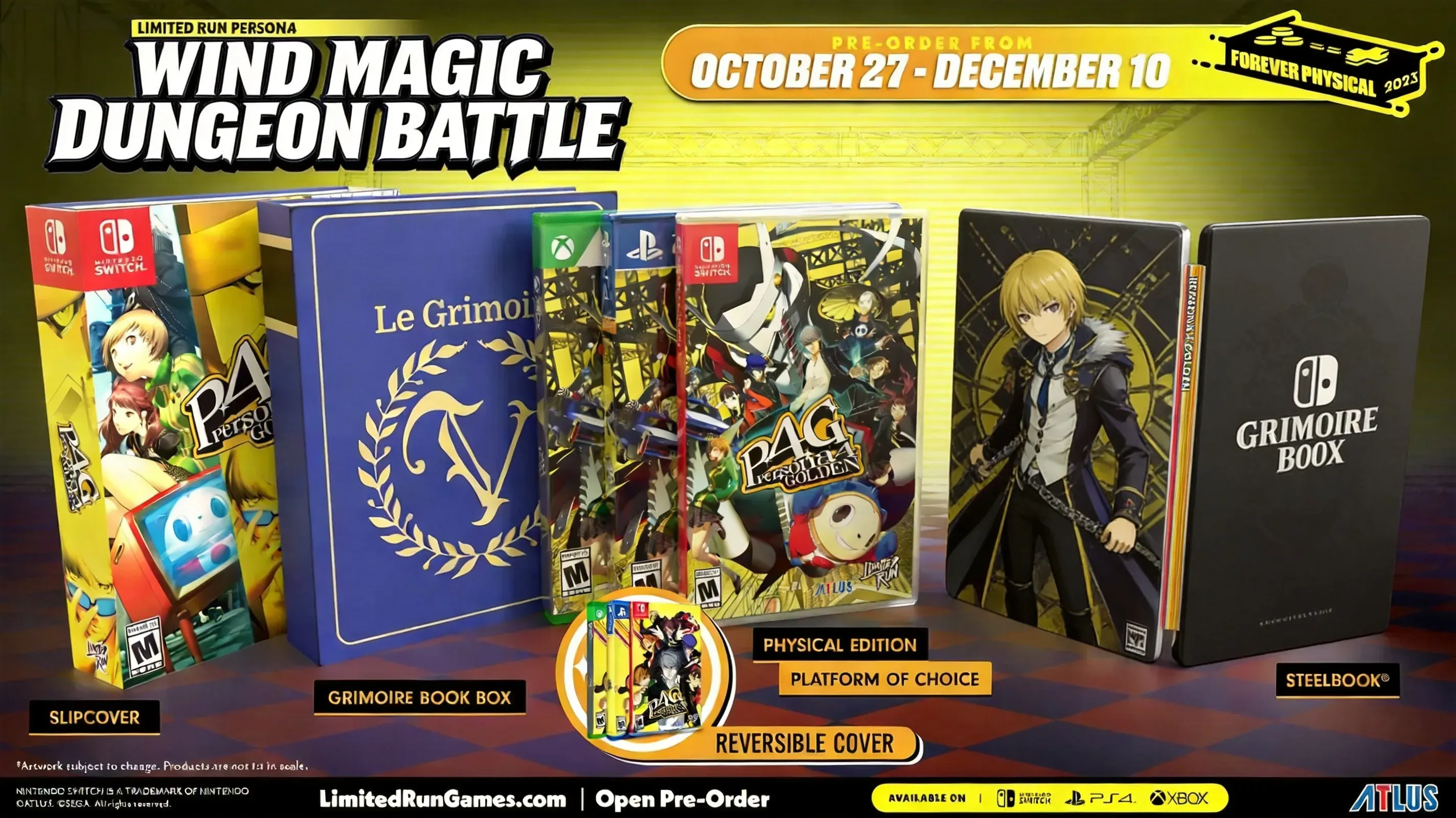 Yosuke casts Wind magic in dungeon battle