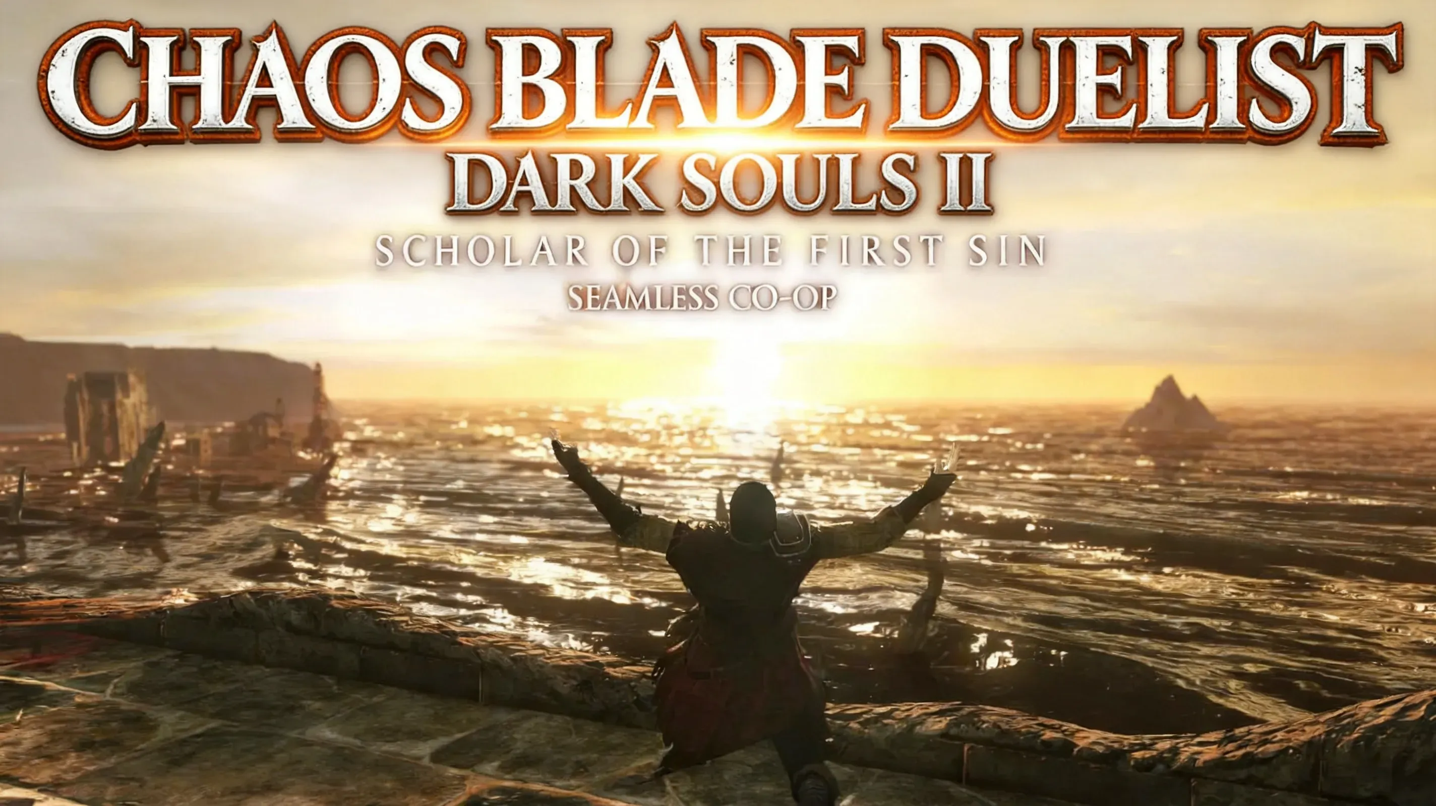 Chaos Blade katana duelist trading hits in arena