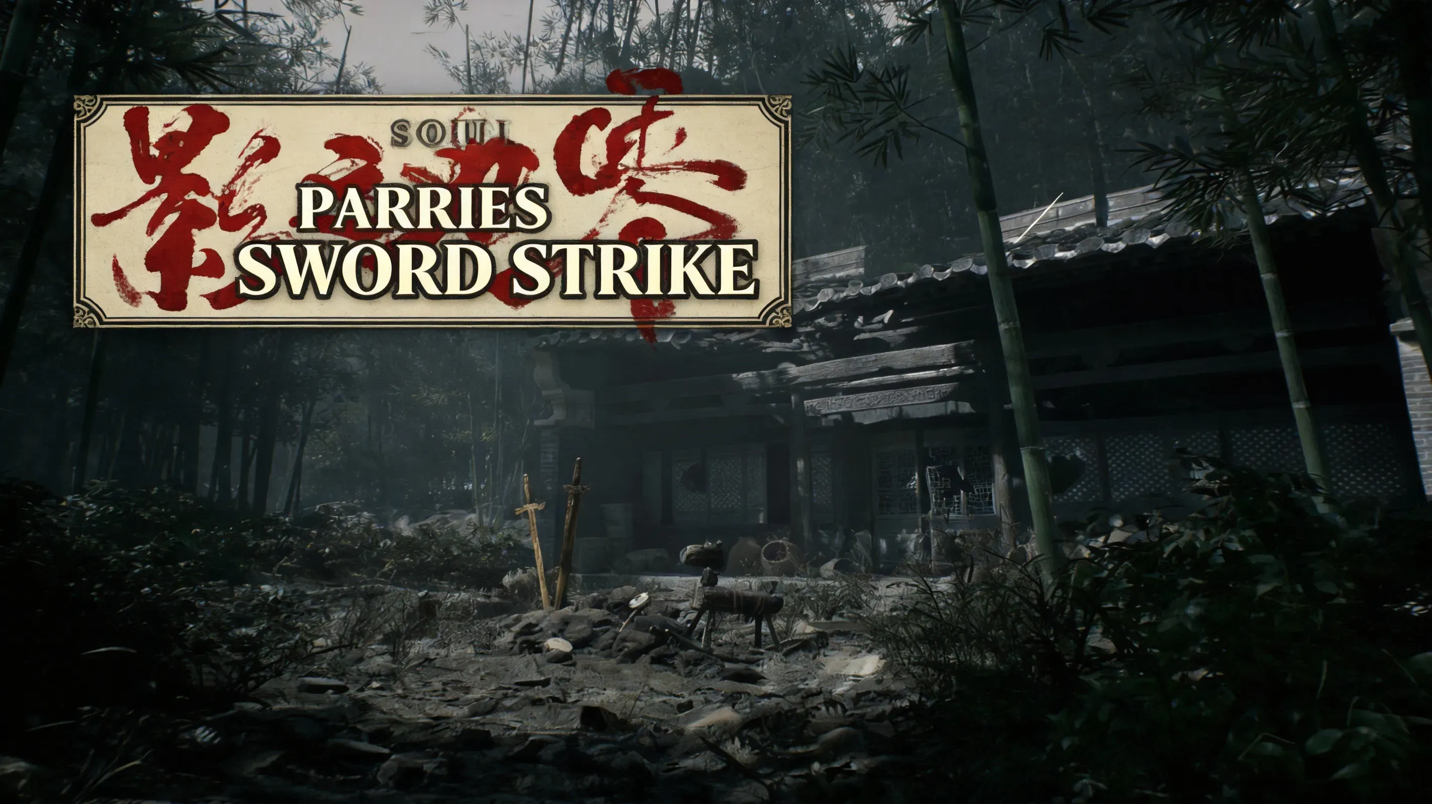 Soul parries a blue-flash enemy sword strike