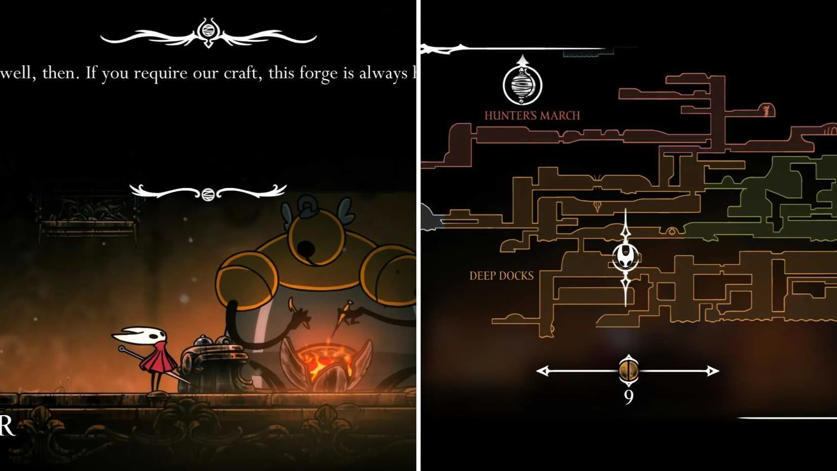 Hollow Knight Silksong forge daughter