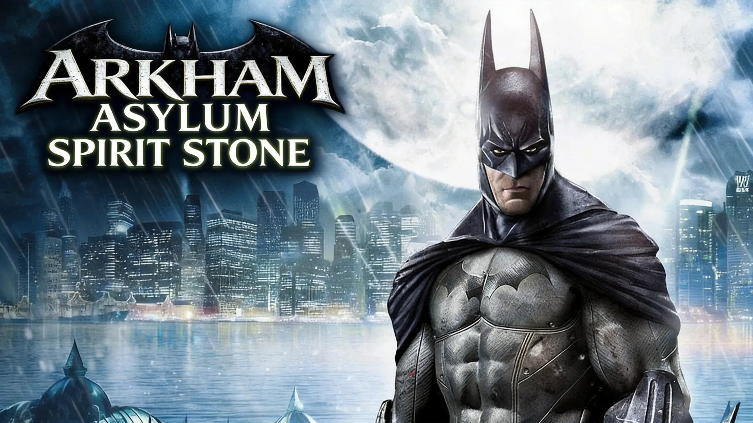 Arkham Asylum Spirit Stone collectible close-up