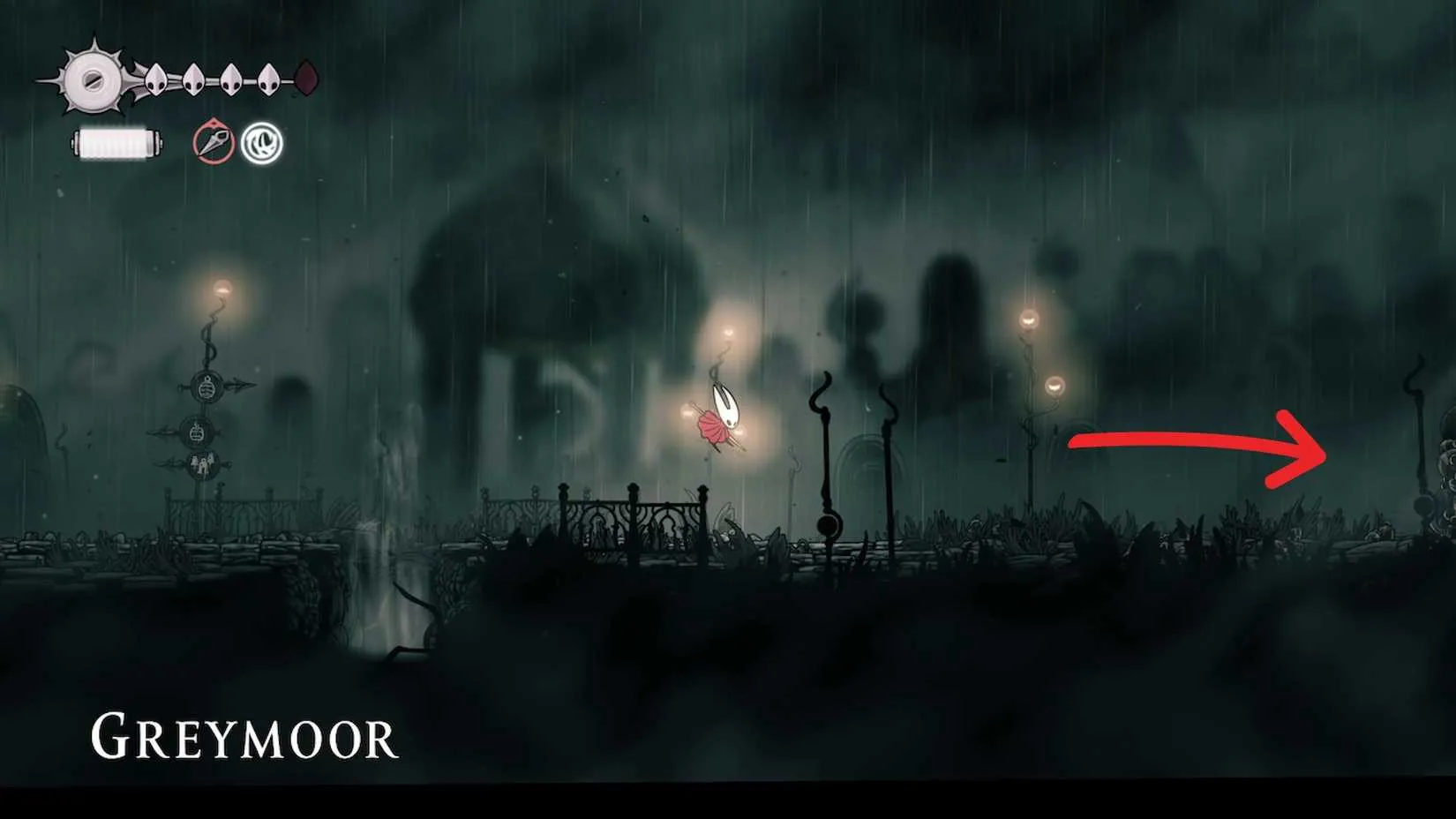 A map seller's chamber in Greymoor