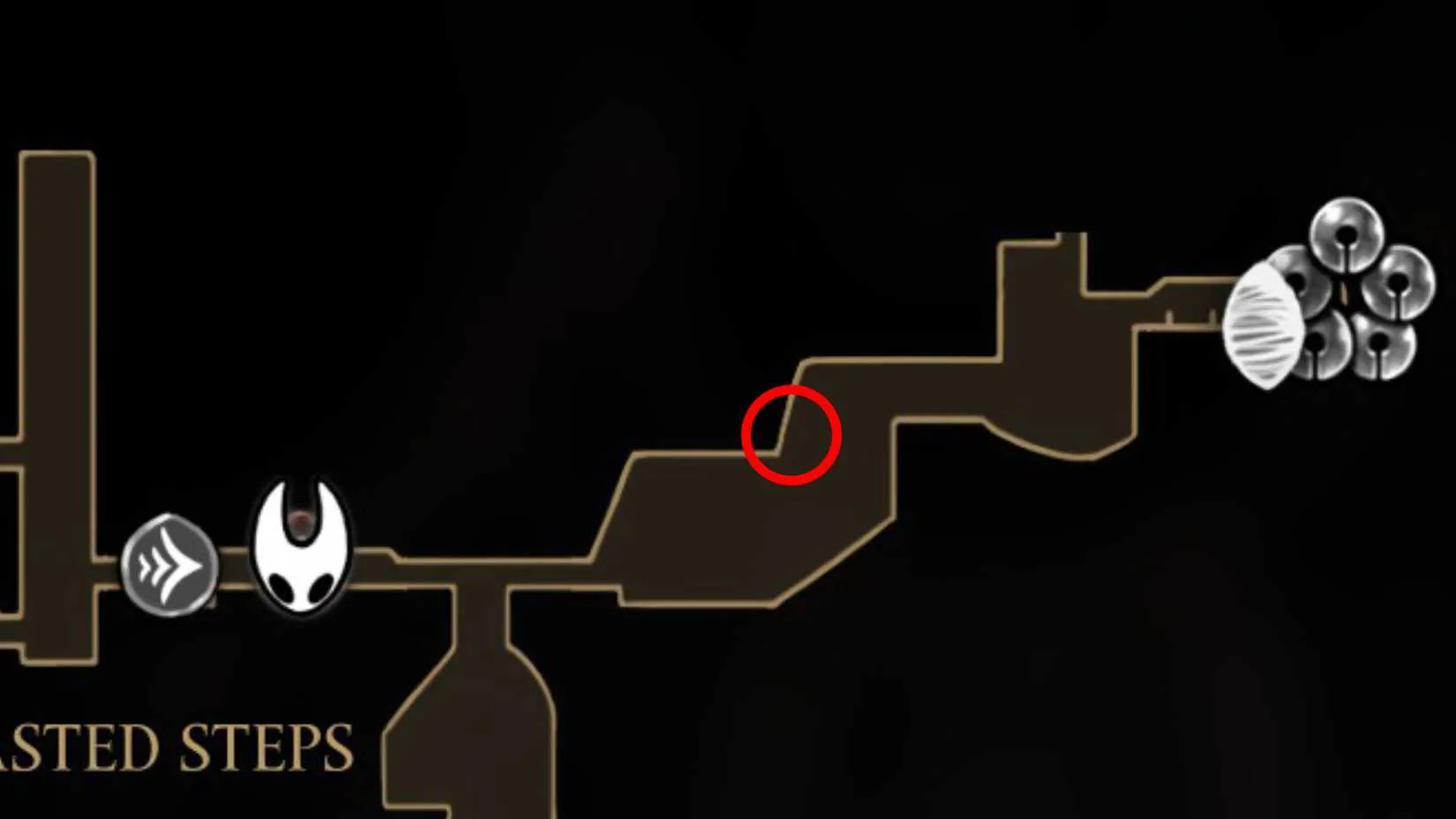 The breakable wall shortcut above the first Judge enemy in Silksong