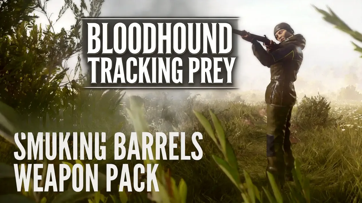 COTW Bloodhound tracking prey in dense forest
