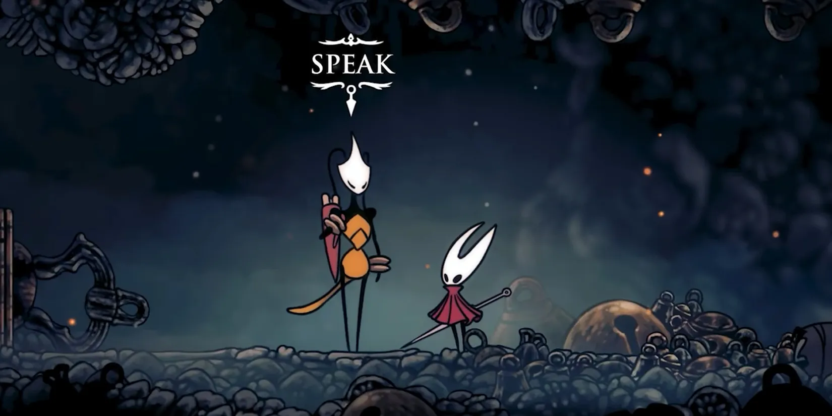 Shakra and Hornet in Hollow Knight: Silksong