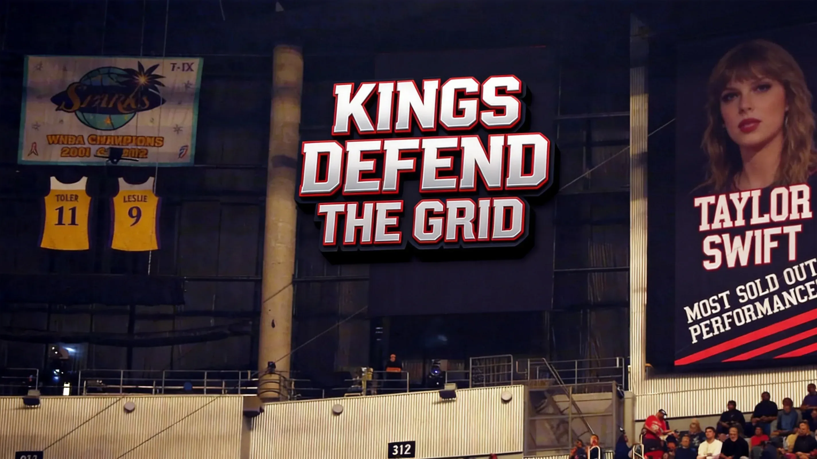 Kings defending a grid kingdom from waves