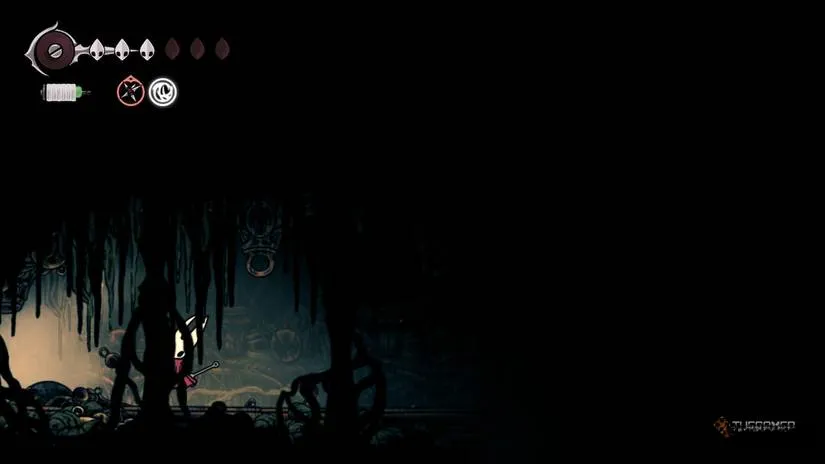 Widow, the boss of Bellhart's upper tunnels